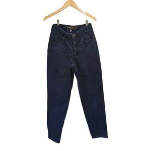 VINTAGE MARITHE FRANCOIS GIRBAUD JEANS DARK WASH COTTON TAPERED 11/12‎